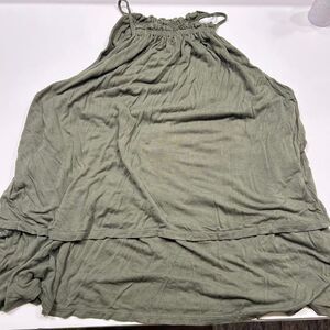 Loft Women's Green Tank Top